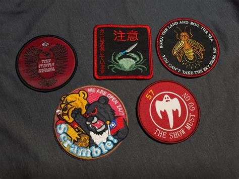 Some red patches : r/Patches