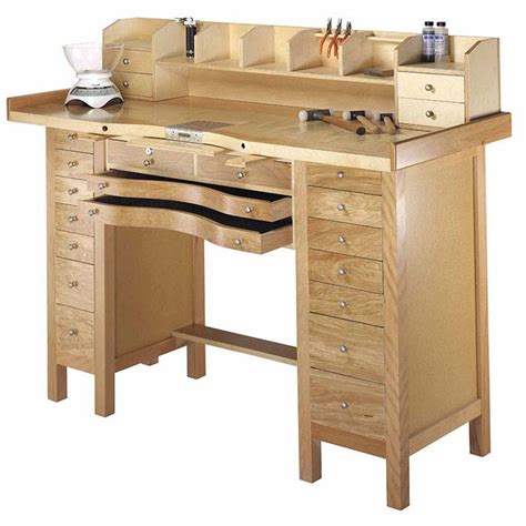 Jeweler's 16-Drawer Workbench