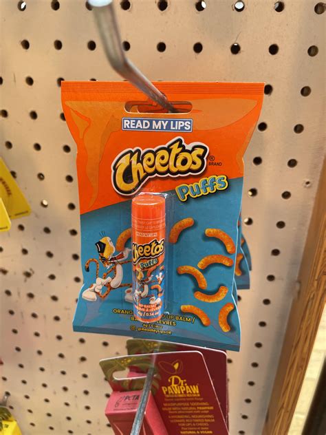 Cheetos lip balm?! : r/ofcoursethatsathing