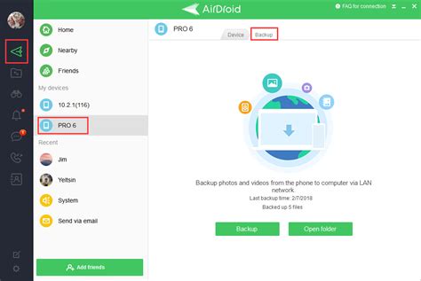 How to use AirDroid Personal to backup photos and videos? – AirDroid Support Center