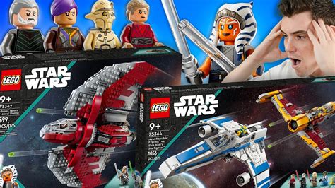 NEW LEGO STAR WARS AHSOKA 2023 SETS! (Ahoska's T-6 Shuttle, E-Wing, & | Brick Finds & Flips