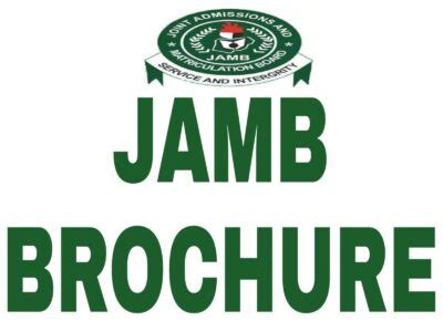 JAMB Brochure 2023/2024 PDF - Edugist