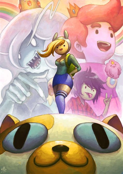 Adventure Time Fan-Art by Ry-Spirit! Featuring Fin & Jake, Princess ...