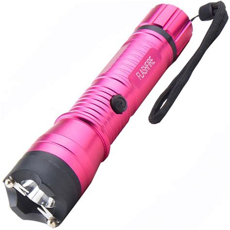 Monster Flashfire Stun Gun Flashlight Pink 16M - The Home Security Superstore