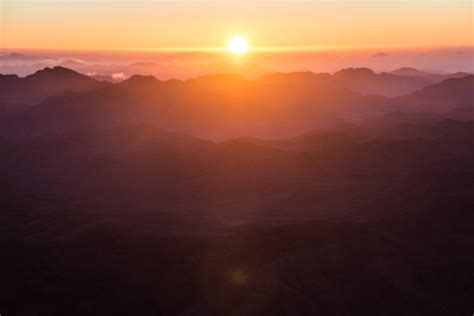 Mount Sinai Sunrise, Egypt