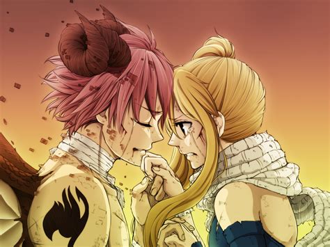 NaLu HD Wallpaper: Natsu & Lucy from Fairy Tail