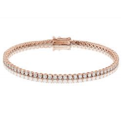 Rose Gold Diamond Tennis Bracelets