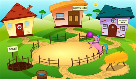 Free Kids Games: Horsey Farm: Horse game for little kids