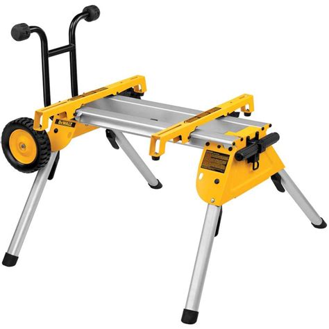 DEWALT Aluminum Rolling Table Saw Stand at Lowes.com