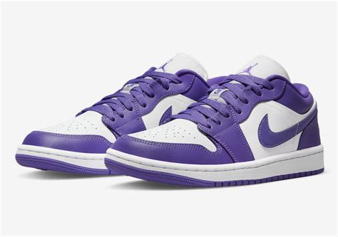 Air Jordan 1 Low Psychic Purple WMNS DC0774-500 Release Date - SBD