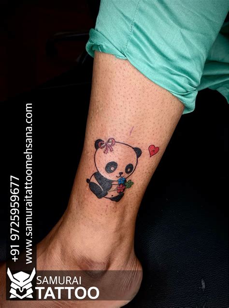 Panda Tattoo Outline