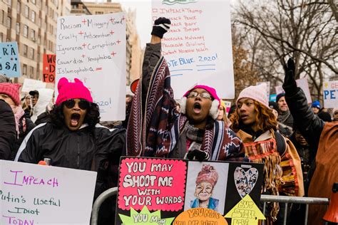 Thousands Gather for Women's March Rallies Across the US - Bloomberg