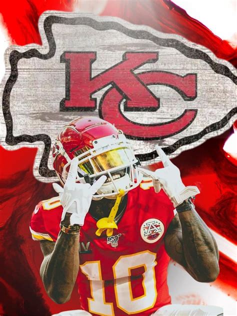 Tyreek Hill Chiefs Epic Digital Wallpaper sold by Geetika Singh | SKU 46160812 | Printerval