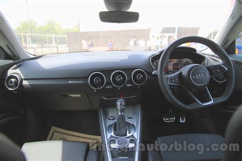 2015 Audi TT dashboard India launch