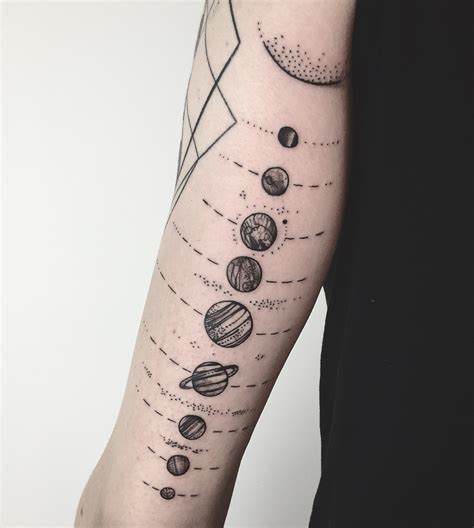 Solar System Tattoo : pics