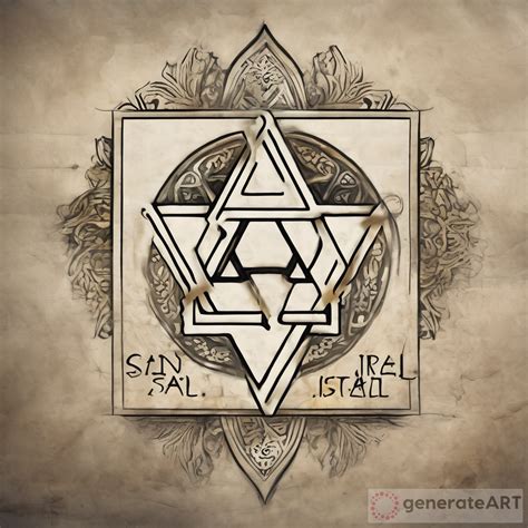 Stand With Israel: A Beautiful Picture with Writing | GenerateArt