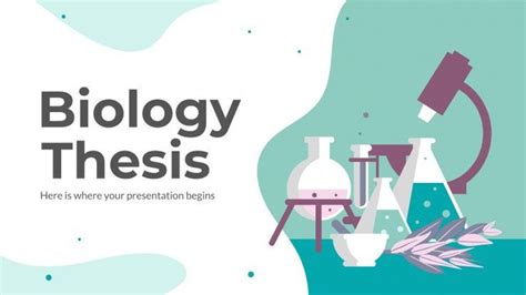 Biology Thesis Google Slides and PowerPoint Template | Biology, Powerpoint templates, Powerpoint ...