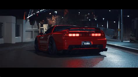 Honda NSX Car JDM Japanese Cars Night Light Effects Wallpaper - Resolution:1920x1080 - ID ...