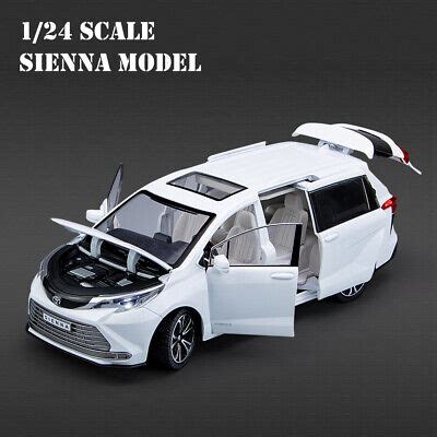 1:24 Scale Toyota Sienna MPV Diecast Model Car Toy Collectible Sound&Light Kids | eBay