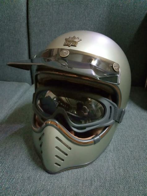 Royal He1 Helmet (Original), Motorbikes, Motorbike Parts & Accessories ...