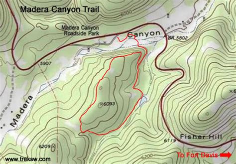 Madera Canyon Trail - Davis Mountains - Trek Southwest