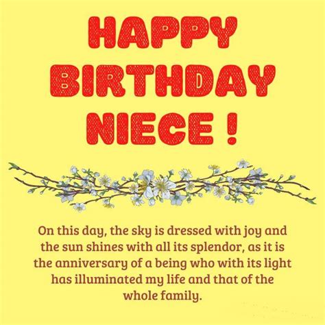 75+ Happy Birthday Niece: Wishes, Messages, Quotes, Status, Card ...