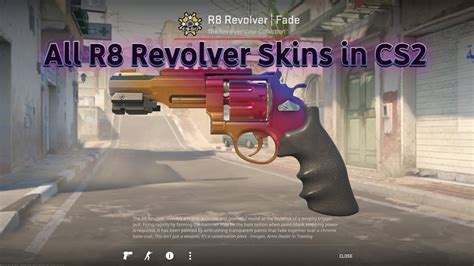 All R8 Revolver Skins in CS2 (No Sound) - YouTube