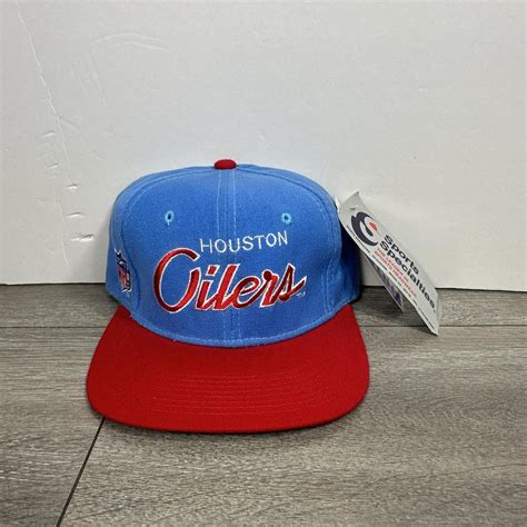 Houston Oilers Vintage 90's Sports Specialties... - Depop