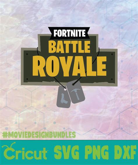 FORTNITE BATTE ROYALE LOGO SVG PNG DXF - Movie Design Bundles