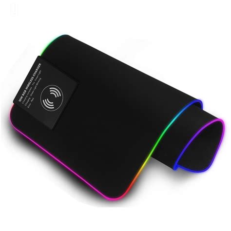 wholesale RGB LED Glowing Gaming Mousepad | FDT Rubber