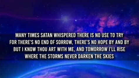 Till The Storm Passes || Karaoke || Gaither Vocal Band - YouTube