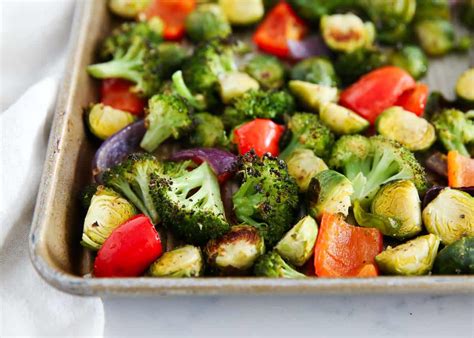 How To Roast Veggies In Oven Broccoli Carrots Brussel Sprouts - Recipes.net