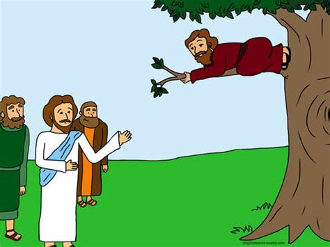 Free Zacchaeus bible class material for kids - Sing God's Word