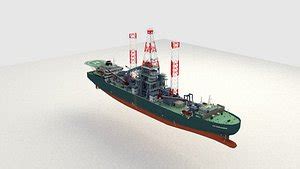 3D Drillship Models - Browse & Download Formats - TurboSquid