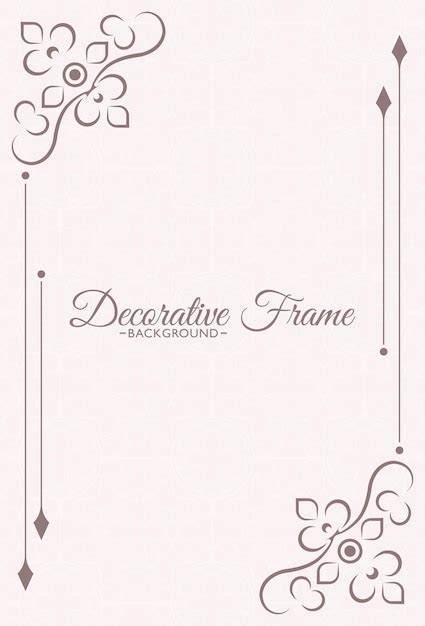 Simple Border Designs For Cards