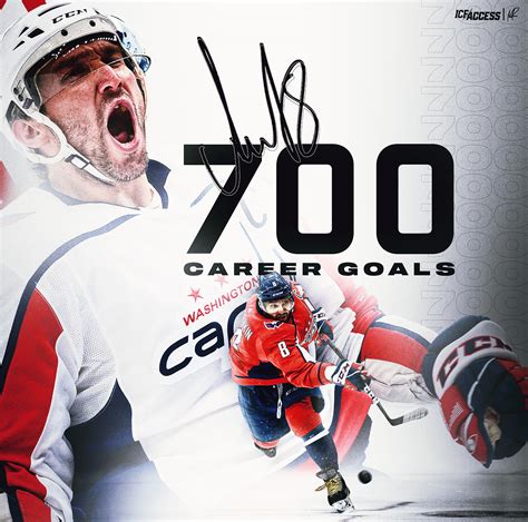 Alex Ovechkin | 700 Career Goals on Behance