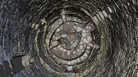 Broch of Mousa - inside - 3D model by hfenton [d8bc9e5] - Sketchfab