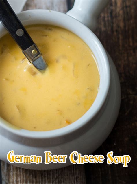 German Beer Cheese Soup