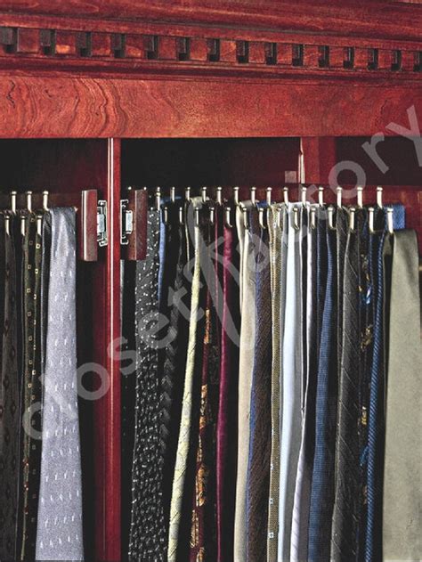 Sliding Tie Rack Ideas, Pictures, Remodel and Decor