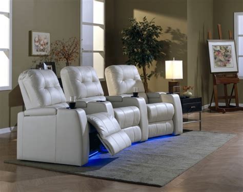 Palliser home theatre seating leather fabric power recliner | Reside ...