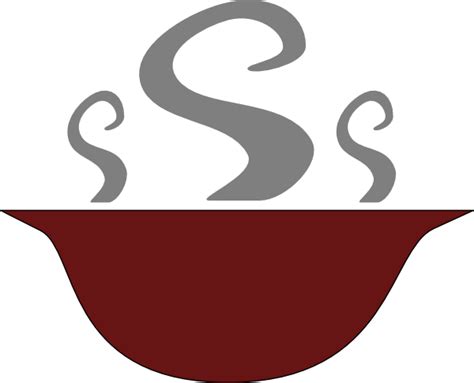 Steaming Bowl Of Soup Clip Art at Clker.com - vector clip art online ...