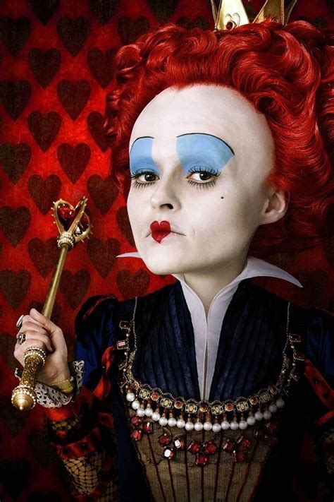 Helena Bonham Carter as The Queen Of Hearts Tim Burton's Alice In Wonderland (2010) | Alice in ...