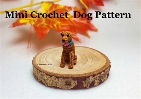 Mini Crochet Dog Pattern Amigurumi Pattern PDF Files | Etsy