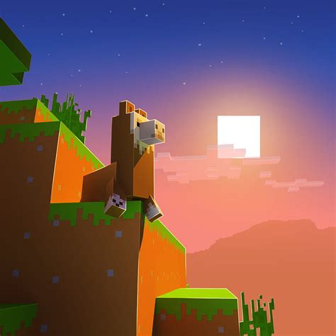 Baby Llama Minecraft, minecraft llama HD phone wallpaper | Pxfuel