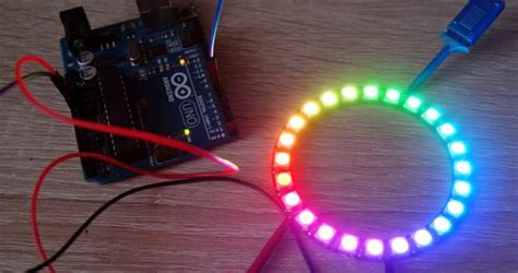 Interfacing NeoPixel LED Strip WS2812B with Arduino