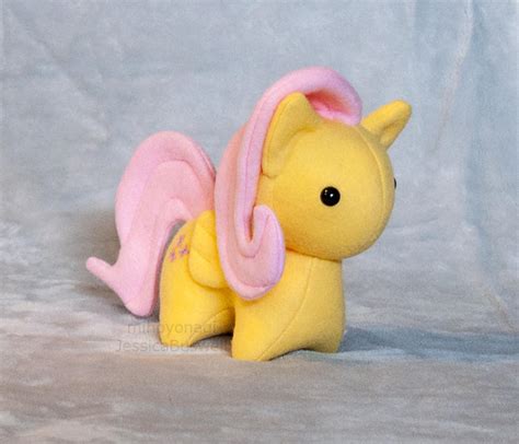 Fluttershy Itsy-Pony Plush by mihoyonagi on DeviantArt