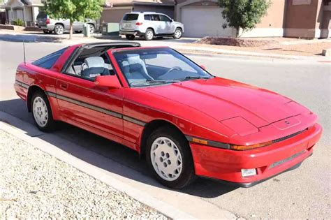 1988 Toyota Supra Hatchback Red RWD Manual SPORT ROOF No Reserve for sale