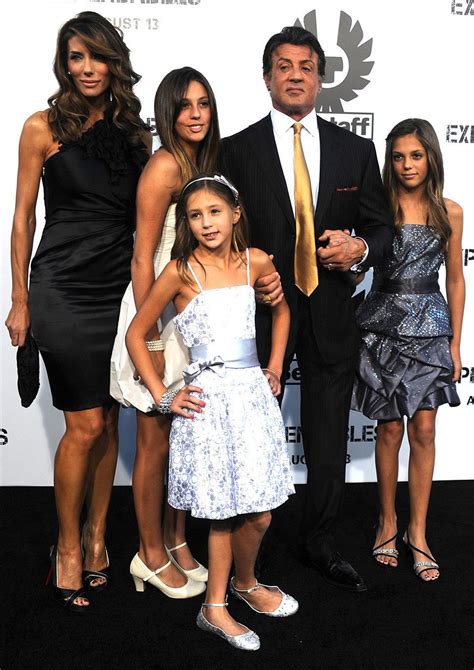 Sylvester Stallone Brings All His Ladies To Premiere (PHOTOS ...