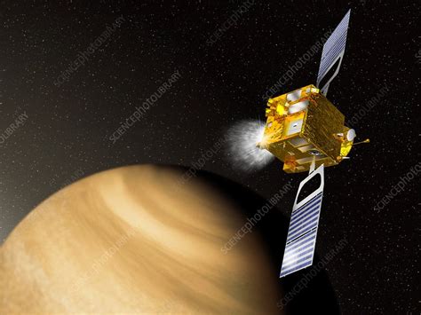 Venus Express mission, artwork - Stock Image - C011/1265 - Science ...