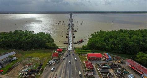 Demerara Harbor Bridge- Guyana’s Largest Floating Bridge (Video ...